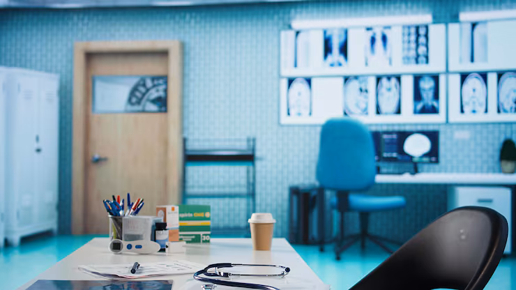 Physicians in a medical setting